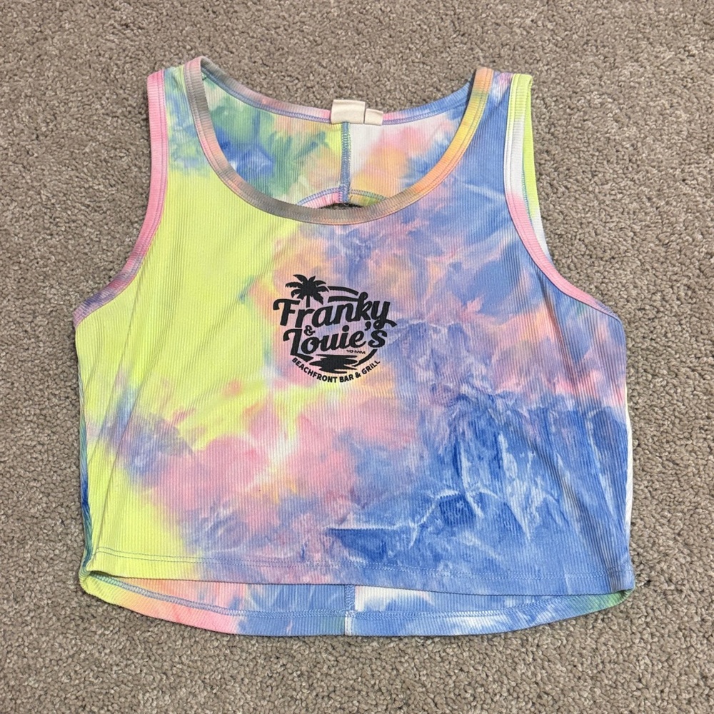 Lagaci Pastel Tie-Dye Top